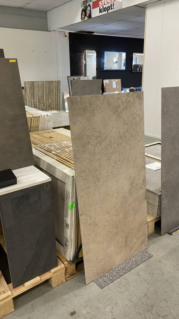 Vloer- en wandtegel 60x120 cm beige - Afbeelding 4